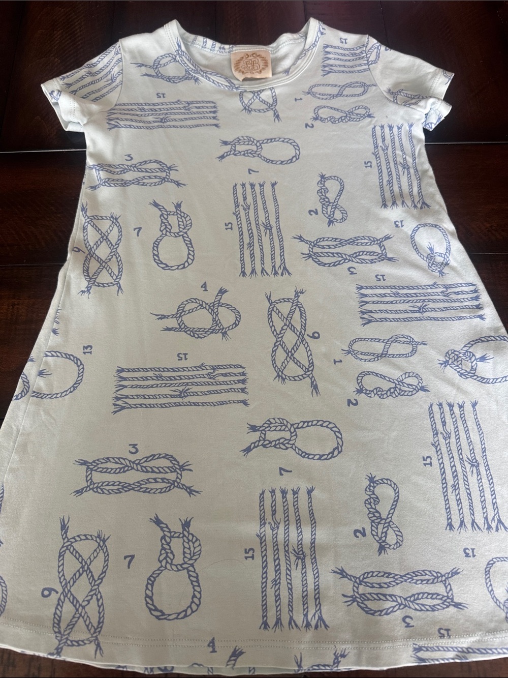NWT The Beaufort Bonnet Company Polly Play Dress Yachts of Knots Size 7